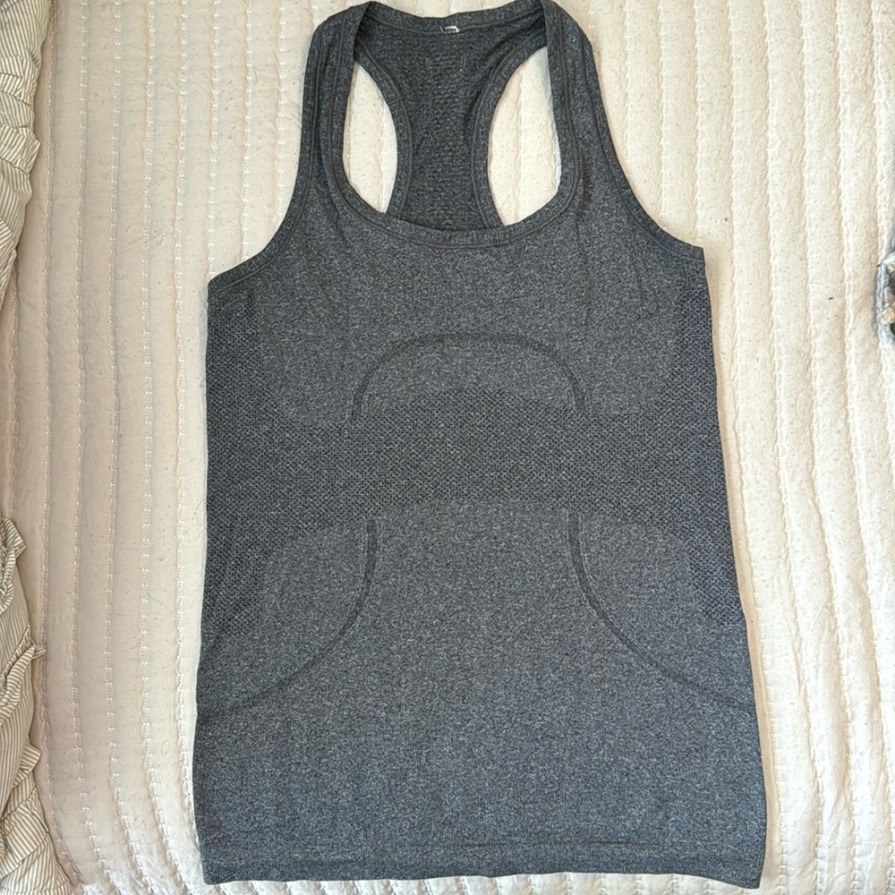 Grey Lululemon Swiftly Tech Tank Top